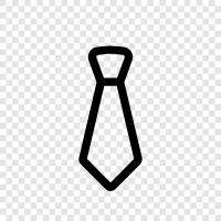 ties, men, fashion, accessories icon svg