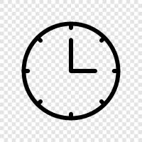 Время, часы, электрические, кварцевые Значок svg