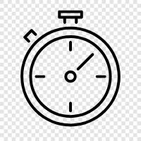 time, timekeeping, chronology, timing icon svg