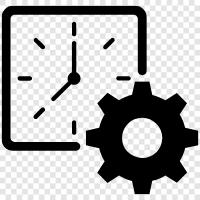 time, time zone, time zone differences, time zone map icon svg