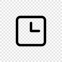 time, date, time zone, alarm icon svg