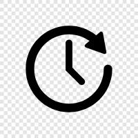 time, clock, timepiece, watch icon svg