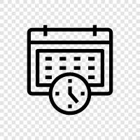 time, date, day, hour icon svg