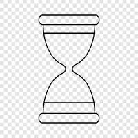 time, time. The present, the past, the icon svg