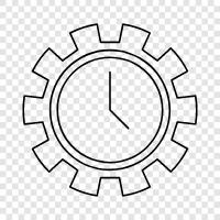 time, alarm, digital, quartz icon svg