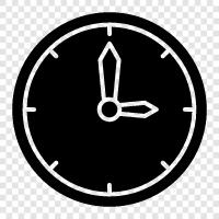 time, alarm clock, watch, timepiece icon svg