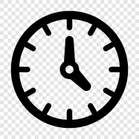 time, watch, timepiece, clockwork icon svg