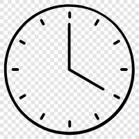 time, hour, minute, second icon svg