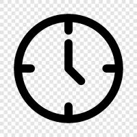 time, chronometer, timepiece, watch icon svg