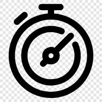 time, timer, chronograph, alarm clock icon svg
