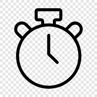 Zeit, Countdown, Uhr, TimerFunktion symbol