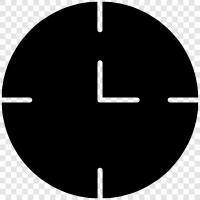 time, watch, digital, analog icon svg