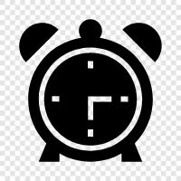 time, time zone, alarm clock, digital clock icon svg