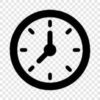 time, hour, minute, second icon svg