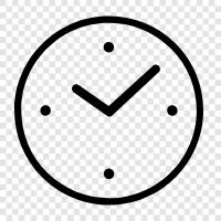 time, timepiece, watch, alarm icon svg