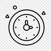 time, digital, alarm, clock radio icon svg