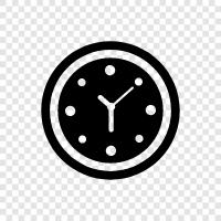 time, time zone, alarm, watch icon svg