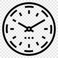 time, hour, minute, second icon svg