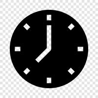 time, timekeeping, watches, alarm icon svg