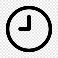 Zeit, Alarm, Digital, Analog symbol