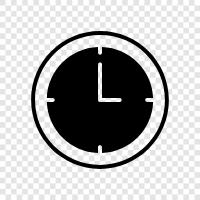 time, analogue, digital, hour icon svg