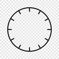 Zeit, Minuten, Sekunden, Uhr symbol