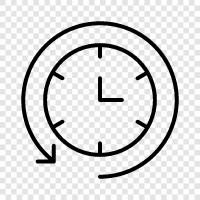 time, stopwatch, countdown, interval icon svg