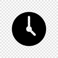 time, watch, digital, alarm icon svg