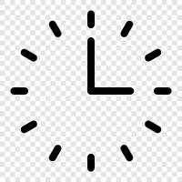 Zeit, Uhr, Wecker, digitale Uhr symbol