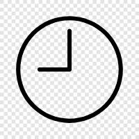 time, timepiece, watch, alarm icon svg