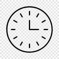 time, time zone, alarm clock, watch icon svg