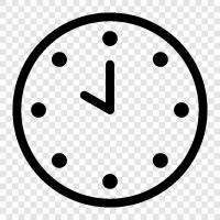 time, clock, time zone, hour icon svg