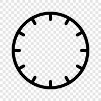 Zeit, Uhr, Zeitzone, Zeitzonenversatz symbol