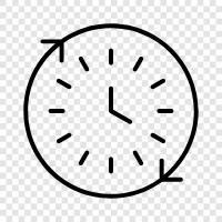 time, digital, alarm, time zone icon svg