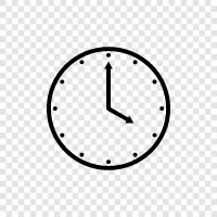 time, digital, analogue, clock icon svg