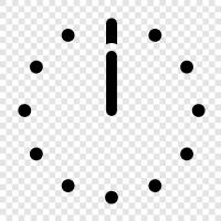 time, digital, analog, alarm icon svg