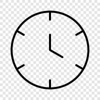 time, alarm, digital, watch icon svg