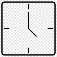 time, stopwatch, sundial, clock face icon svg