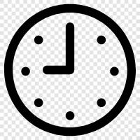 time, analog, digital, alarm icon svg