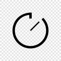 time, stopwatch, countdown, timer function icon svg