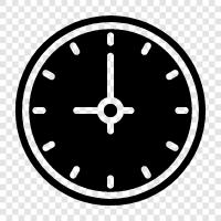 time, analog, digital, alarm icon svg