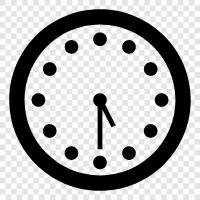 Time, Clock, Hour, Minute icon svg