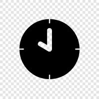 time, digital, alarm, watch icon svg