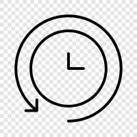 time, time zone, alarm clock, digital clock icon svg