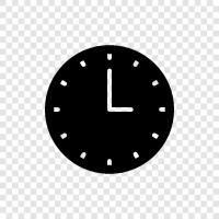 time, digital, analogue, alarm icon svg