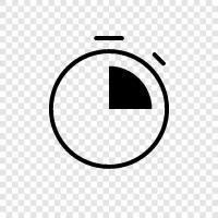 time, timer, timekeeping, chronograph icon svg