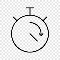 Zeit, Alarm, Stoppuhr, Timer symbol