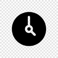 time, analog, digital, alarm icon svg