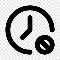 Time, Chronology, Error, Mistake icon svg