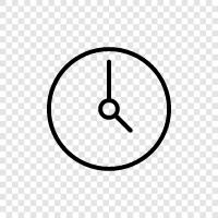 time, digital, alarm, timer icon svg